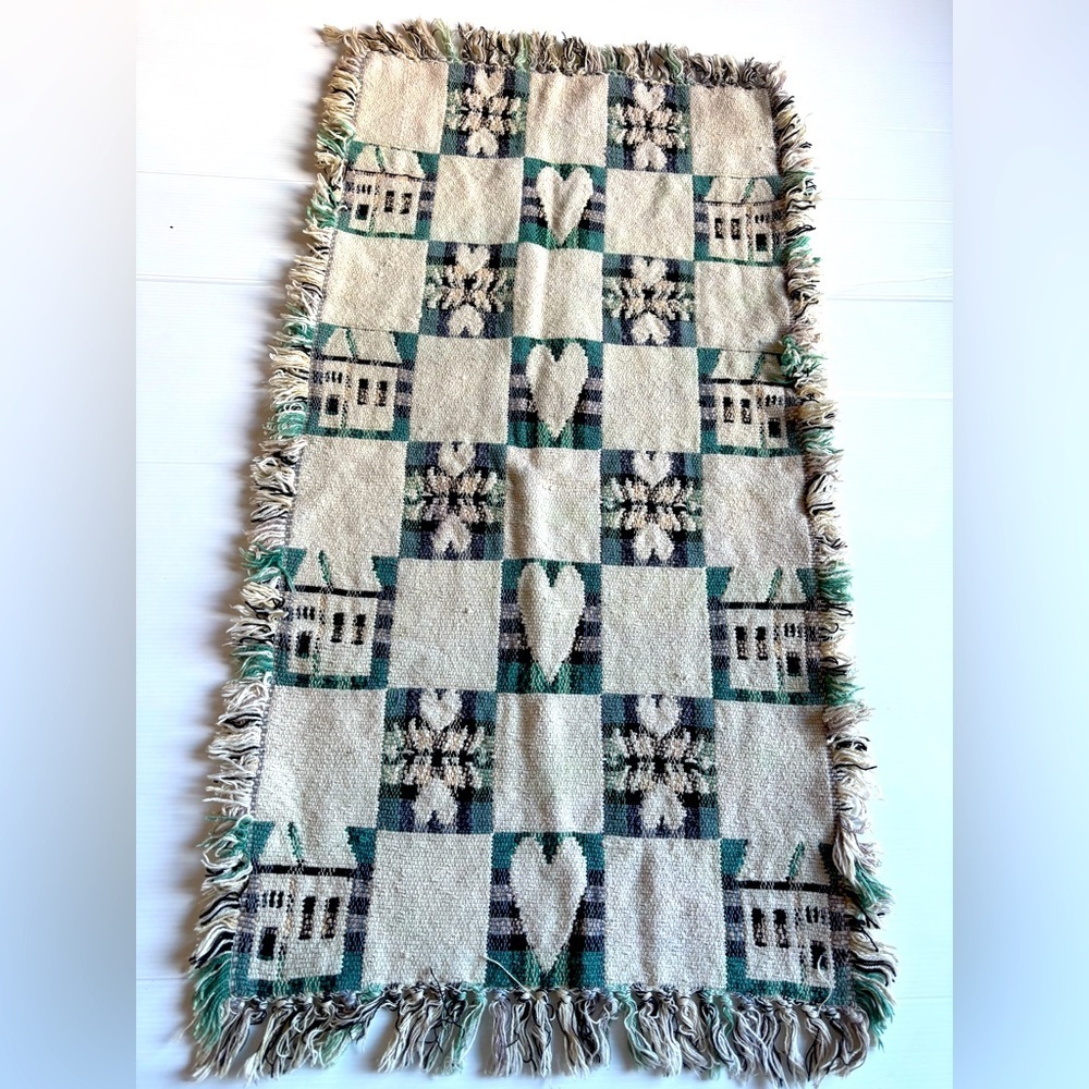 Vintage Tapestry Woven Table Runner